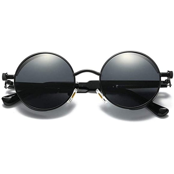Polarized Round Sunglasses Women Men Circle main image 5
